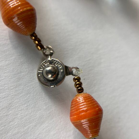 Teng Yue paper bead necklace - Picture 7 of 8